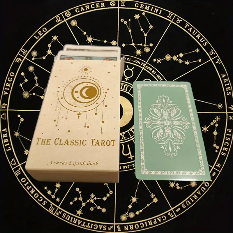 Set de Cartas de Tarot Clásico (78 Cartas)