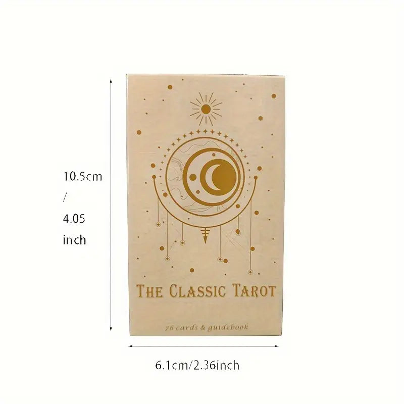 Set de Cartas de Tarot Clásico (78 Cartas)
