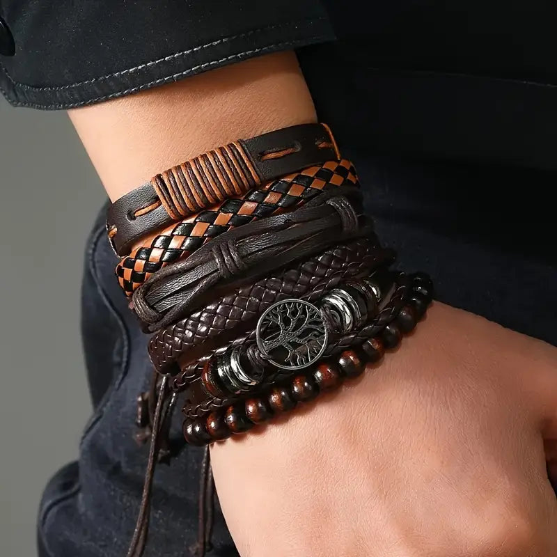 Set de Pulseras Árbol de la Vida