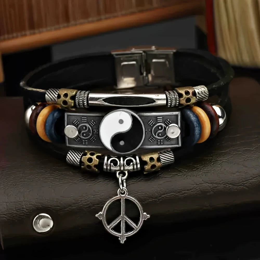 Pulsera de Yin Yang Unisex