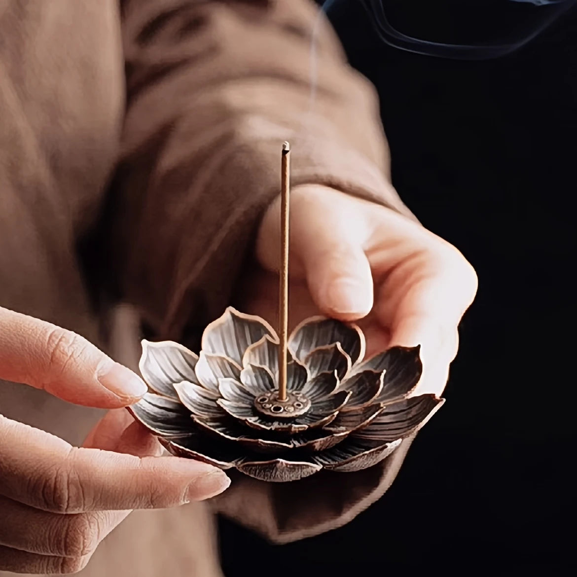 Porta incienso flor de Loto