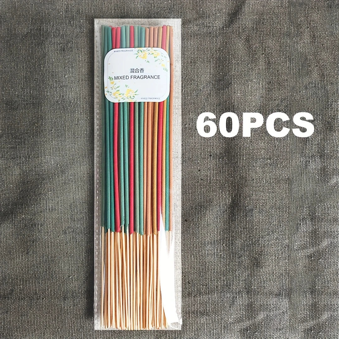 Juego de incienso 60 Barras de Aromaterapia Premium