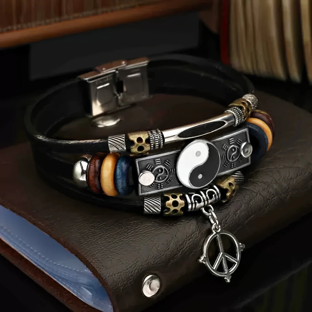 Pulsera de Yin Yang Unisex