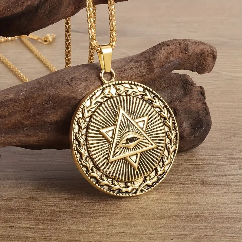 Colgante Místico Dorado