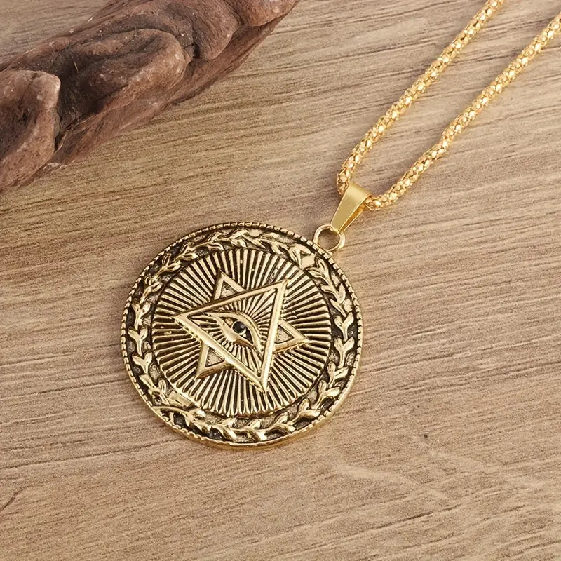 Colgante Místico Dorado