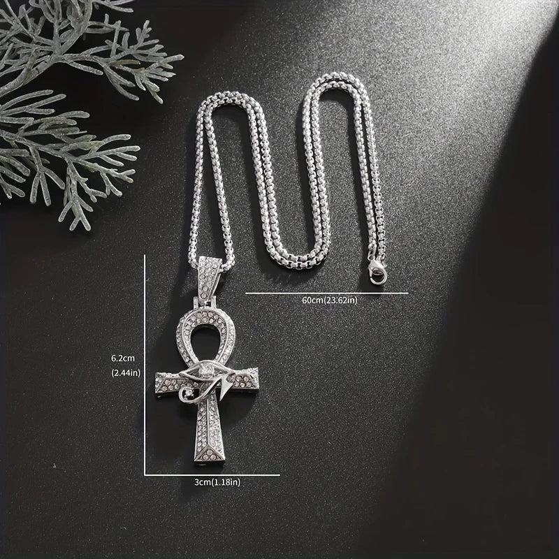 Colgante Ankh y ojo de Horus