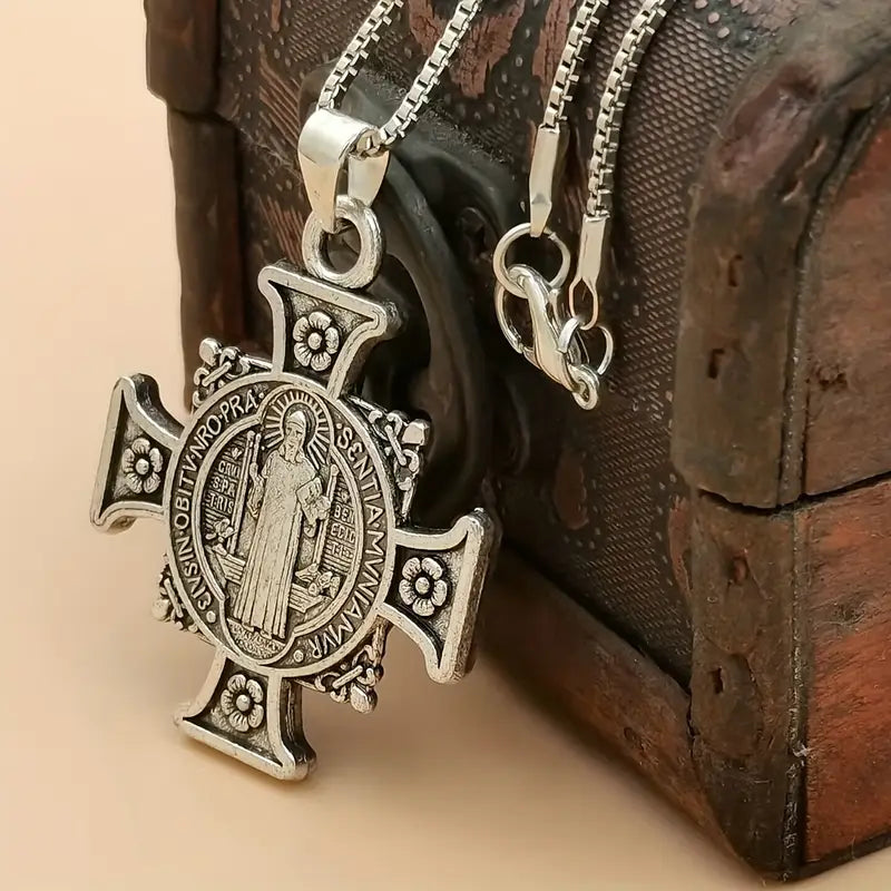 Colgante Vintage Enchapado En Plata