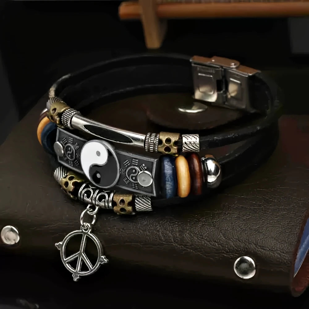 Pulsera de Yin Yang Unisex