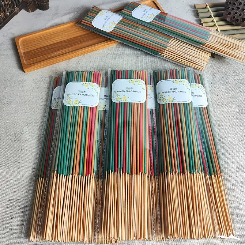 Juego de incienso 60 Barras de Aromaterapia Premium
