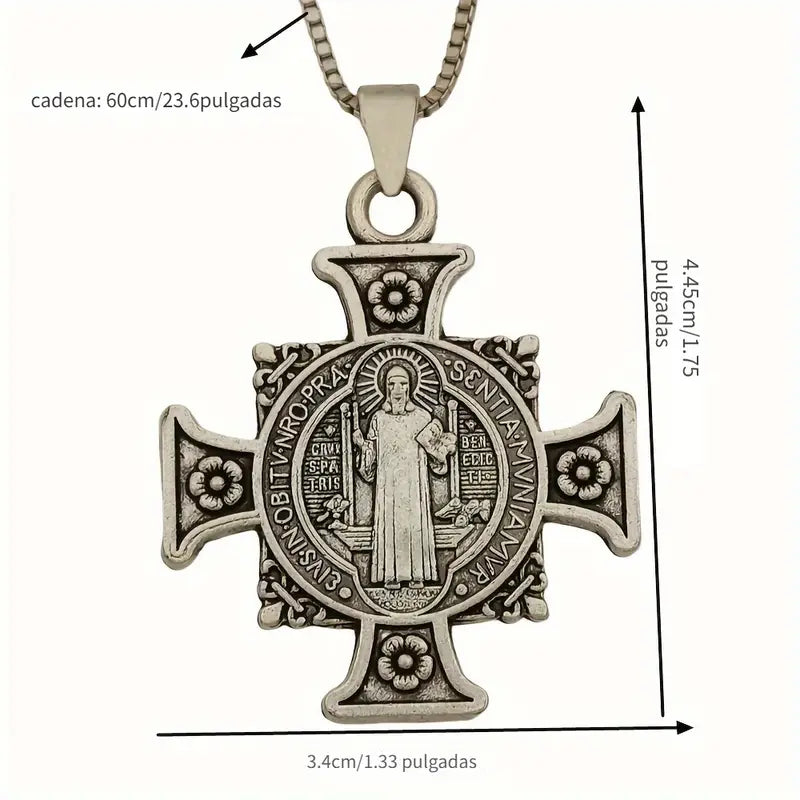 Colgante Vintage Enchapado En Plata