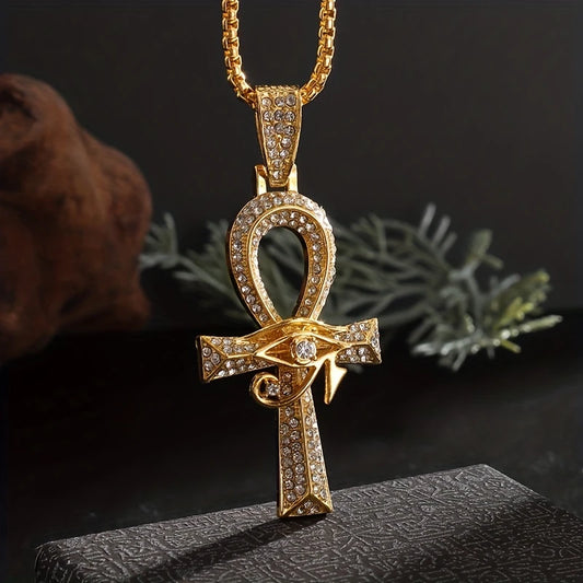 Colgante Ankh y ojo de Horus