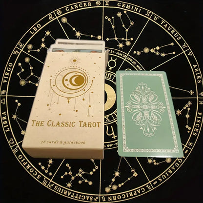 Set de Cartas de Tarot Clásico (78 Cartas)