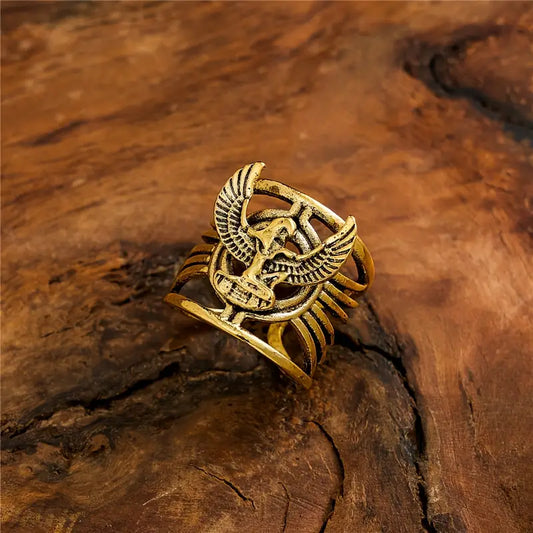 Anillo Vintage Bohemia Egipcia - Ajustable