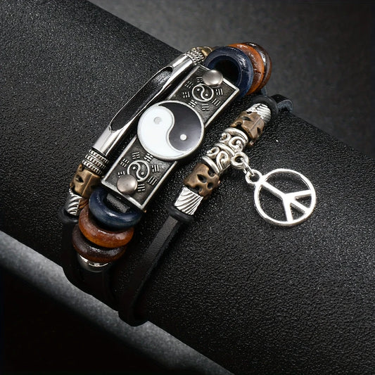 Pulsera de Yin Yang Unisex