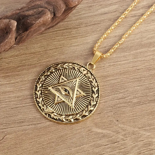 Colgante Místico Dorado