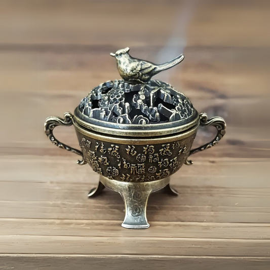 Quemador de Incienso miniatura forma de urraca
