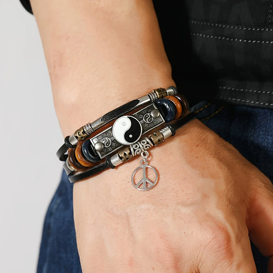 Pulsera de Yin Yang Unisex