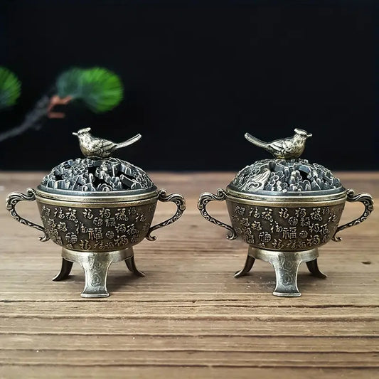 Quemador de Incienso miniatura forma de urraca